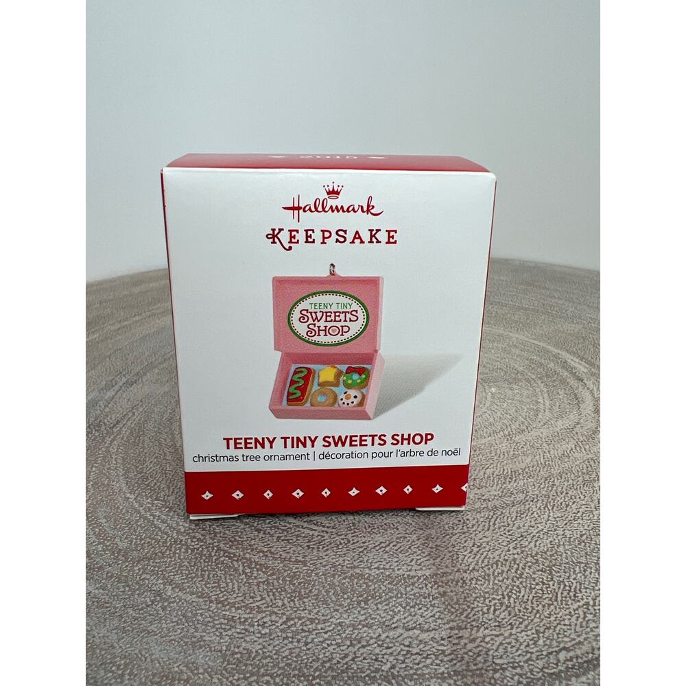 Hallmark Keepsake Ornament Teeny Tiny Sweets Shop 2005 Miniature